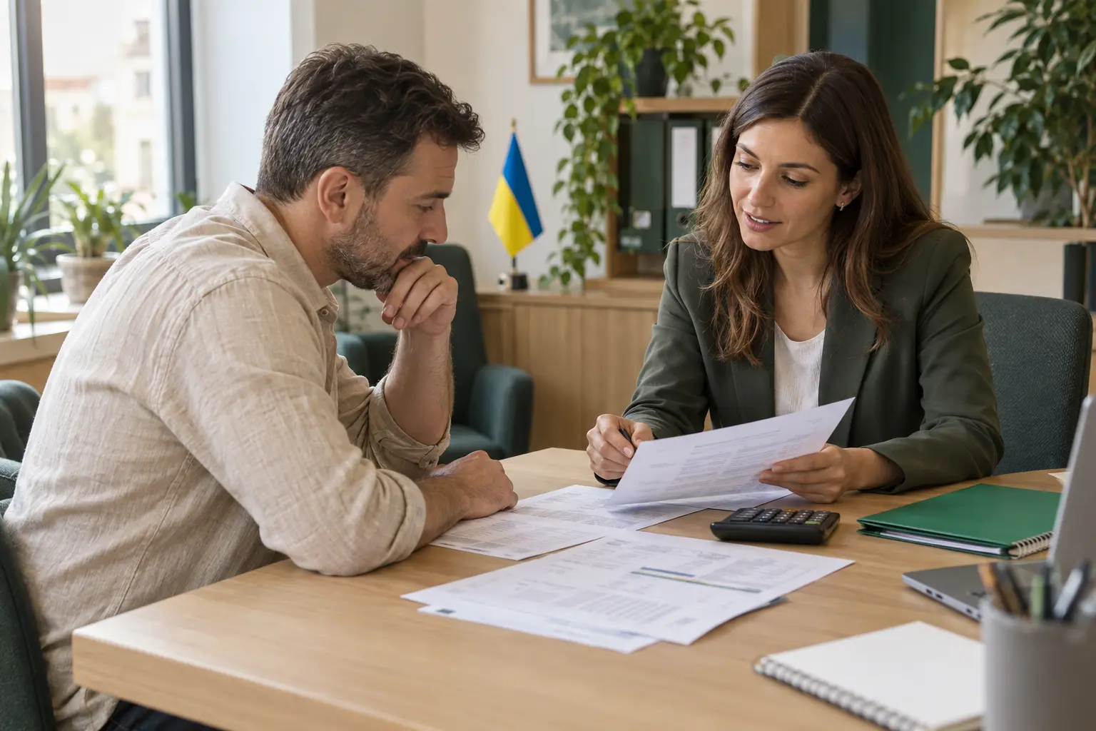 Vivi in Italia e percepisci redditi in Ucraina?